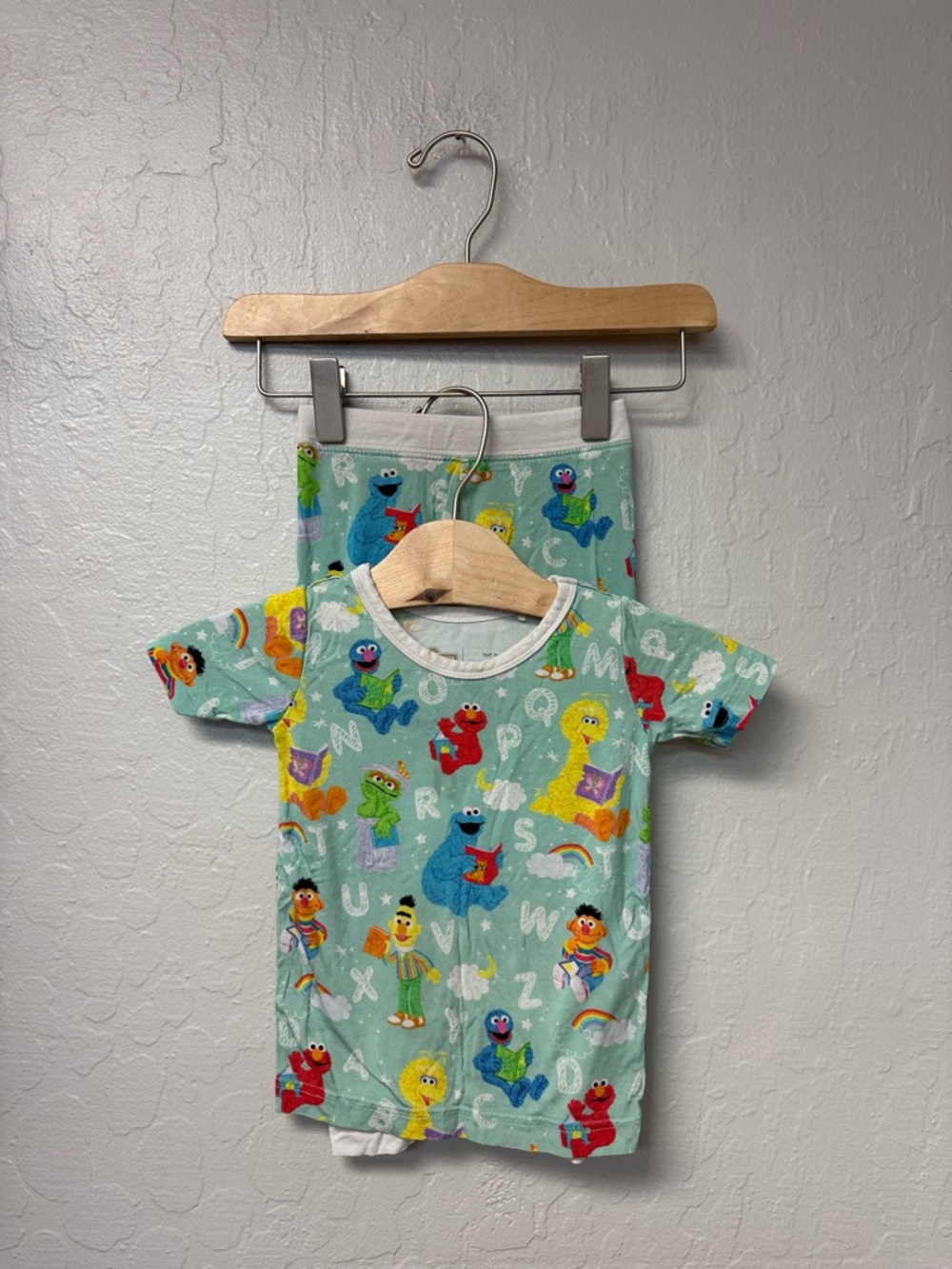 Little Sleepies Sesame Street Pajama Set bamboo